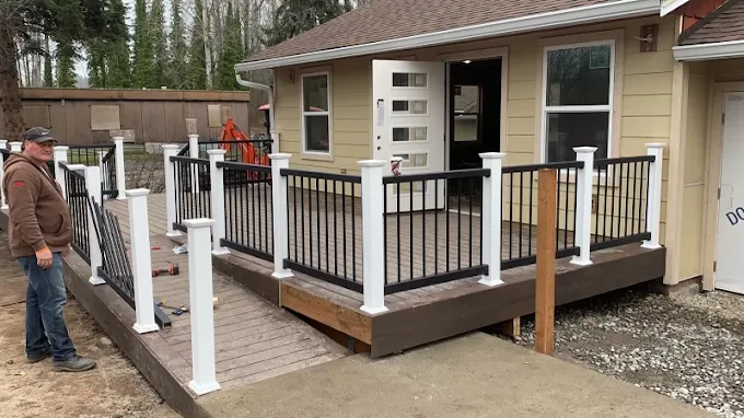 Kitchen construction work